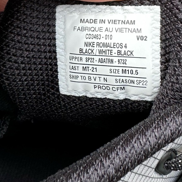 Nike Romaleos 4 Black Weightlifting Shoes
Gym Training Shoes Men's CrossFit 10.5 - Picture 7 of 9